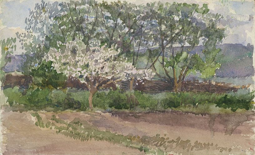 Blooming Tree, Ladislav Mednyánszky by Masterful Masters