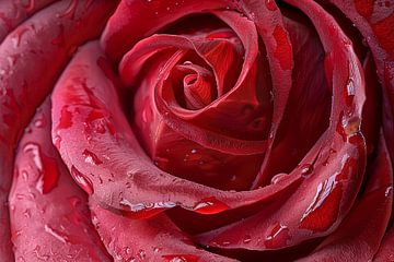 schilderachtige roos van Egon Zitter