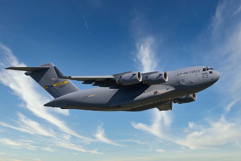Boeing C-17 Globemaster III, USAF by Gert Hilbink