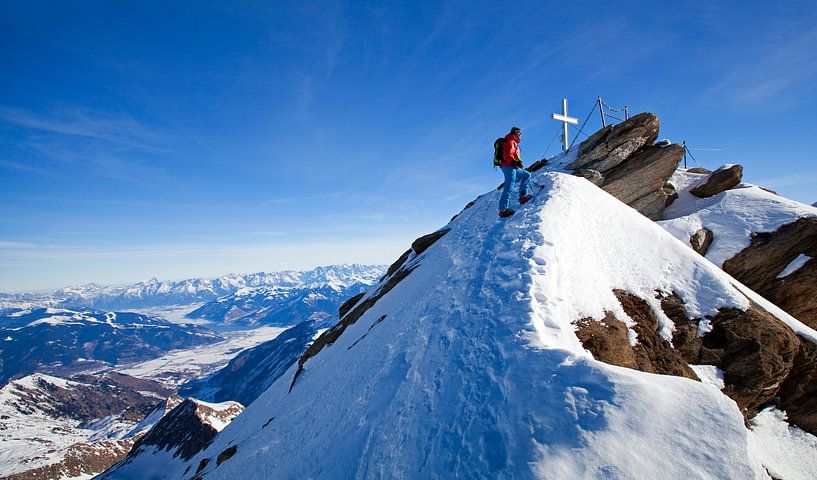 De beklimming van de Kitzsteinhorn van Christa Kramer