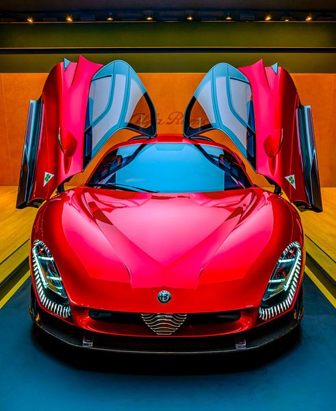 Alfa Romeo 33 Stradale sports car by Sjoerd van der Wal Photography