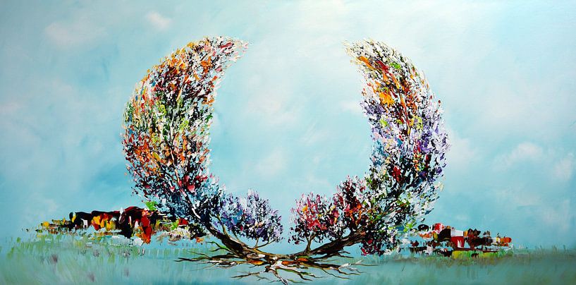 World Simphony by Gena Theheartofart