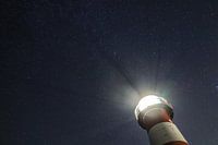 Westkapelle lighthouse with stars