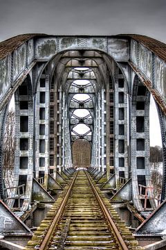 Industrielle Brücke von Freek van den Driesschen