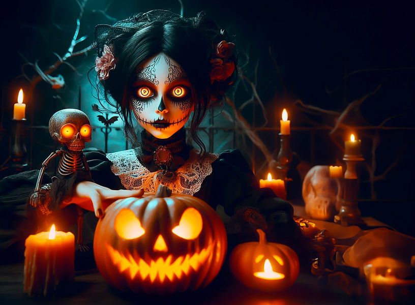 Halloween... by Ans Bastiaanssen