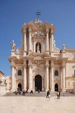 Kathedraal Duomo Santa Maria delle Colonne, La Vergine del Piliere, Piazza Duomo, Ortygia, Ortigia, 