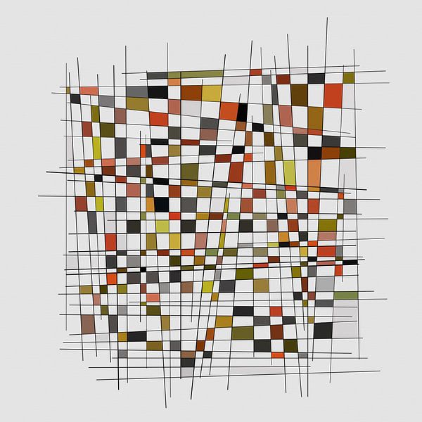 A pinch of Mondrian by Angel Estevez