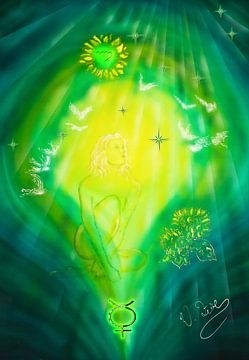 Astrologisch teken Maagd van Walter Zettl