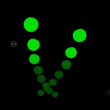 Glow Pendulum groen van Greetje van Son
