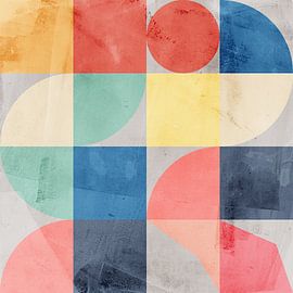 Formes géométriques abstraites modernes III. sur Dina Dankers