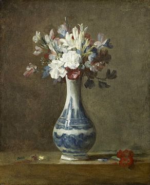 Eine Blumenvase, Jean-Baptiste Siméon Chardin