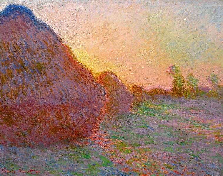 Botte de foin, Claude Monet - 1891 par Het Archief