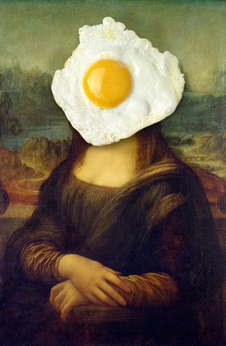 Mona Lisa - The Messy Breakfast Edition