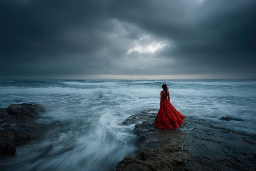 Die Frau und das Meer von Egon Zitter