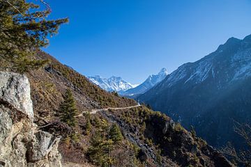 Vergezichten in de Himalaya van Ton Tolboom