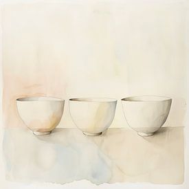 Trois tasses sur Zen et Plus