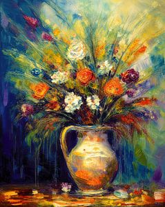 Vase with flowers