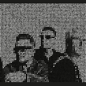 U2 digital dots and pop art sur Color Square