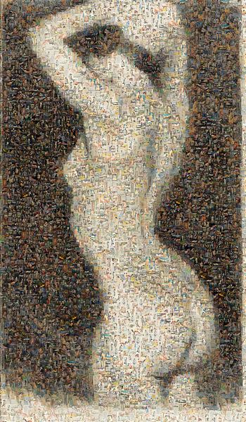 Mosaik, Zwanzig Studien, Akt von Max Klinger, 1914 von Atelier Liesjes