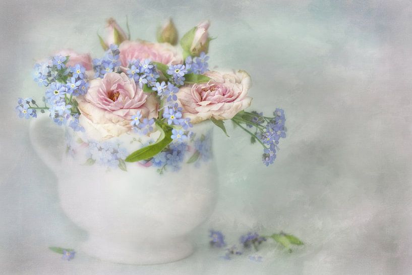 Flower Symphony - bella pastels von Lizzy Pe