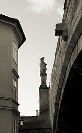 Standbeeld van St. Nicholas in Praag van Heiko Kueverling