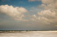 Nordsee mit blauem Himmel von Karijn | Fine art Natuur en Reis Fotografie Miniaturansicht