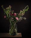 Stilleben Blumenstrauß aus Feldblumen von Marjolein van Middelkoop Miniaturansicht