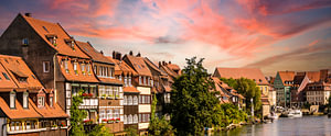 Klein Venedig in Bamberg, Bayern Deutschland