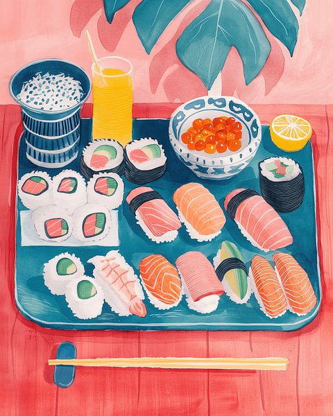 Sushi lover by Artsy