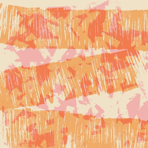 Dromenland. Heldere pastels. Nieuw begin kleurrijk landschap VI