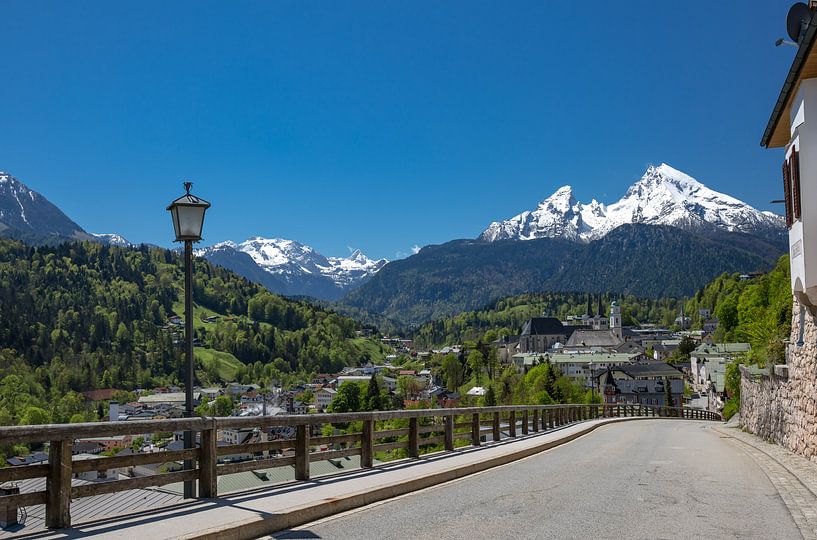 Berchtesgaden with Watzmann by Sabine Wagner