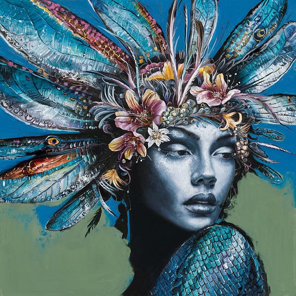 Nature - Beauté - Portrait - Vert 02 par Samuel Richter