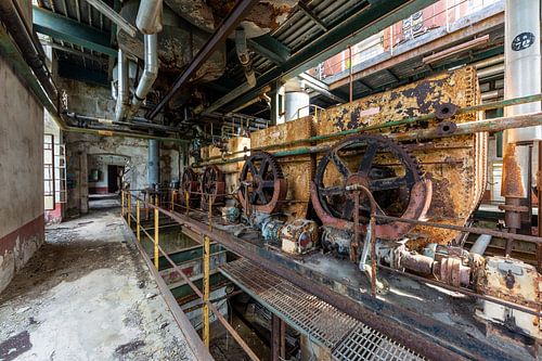 Das Drehen der Rädchen