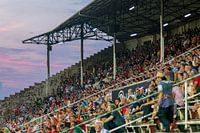 Le stade Bosuil, Anvers : Tribune 2
