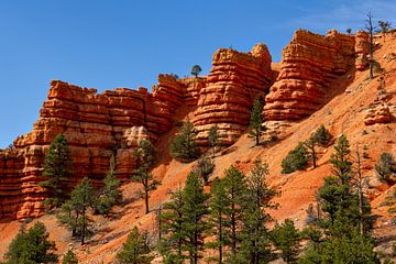 Red Canyon, Utah, USA van Adelheid Smitt