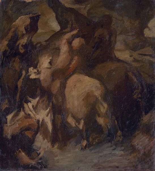 Alfred Justitz, Kämpfen für das Versprechen, 1925 von Atelier Liesjes