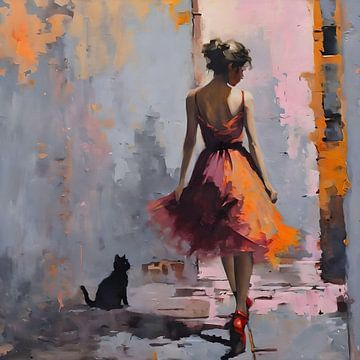 Dancer in the city by Emiel de Lange