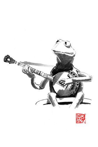 kermitt en banjo