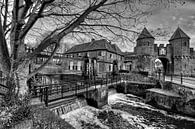 Koppelpoort historisch Amersfoort zwart-wit by Watze D. de Haan thumbnail