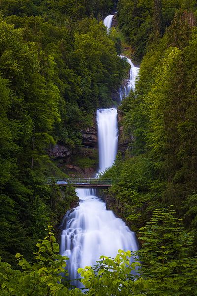 Giessbach-Wasserfall, Schweiz von Henk Meijer Photography