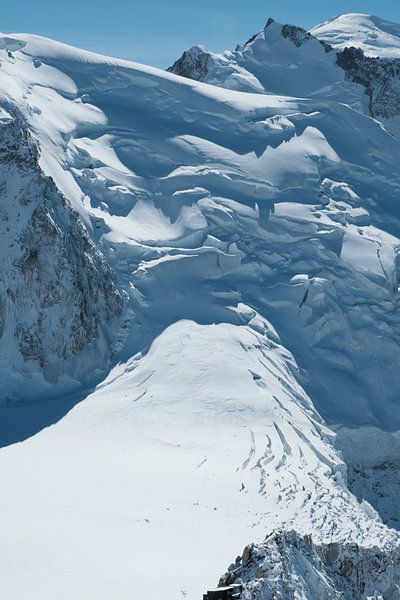 Mont Blanc and its glaciers by Luci Boreali