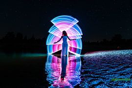 Girl in the rainbow by Bert Baldauf