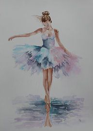 Ballerina in balance by Marja Antonisse