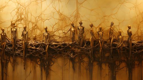 Digitale Kunst Frauen Porträt Erotik Leidenschaft Ästhetische Willkür