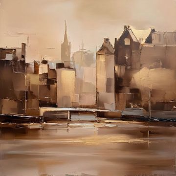 Amsterdam Abstrakt Gold