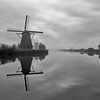 Molens Kinderdijk, Windmills Kinderdijk, Moulins de Kinderdijk,Kinderdijk Windmühlen. van Ron Westbroek