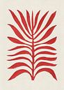 Rode tak / Lino Print, Alisa Galitsyna van 1x thumbnail