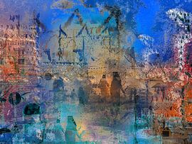 In the streets of Morocco by Gabi Hampe