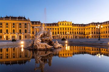 Schönbrunn Palace Vienna by Peter Schickert