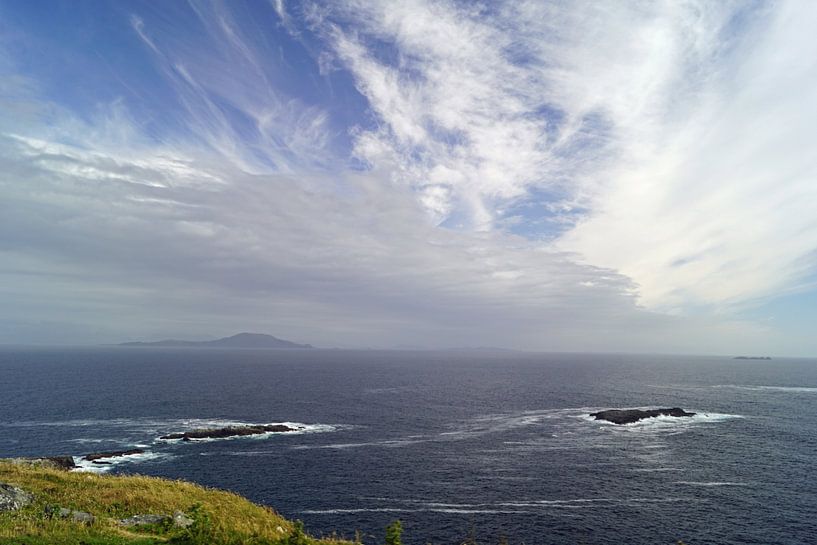 Clouds at Keem Beach by Babetts Bildergalerie
